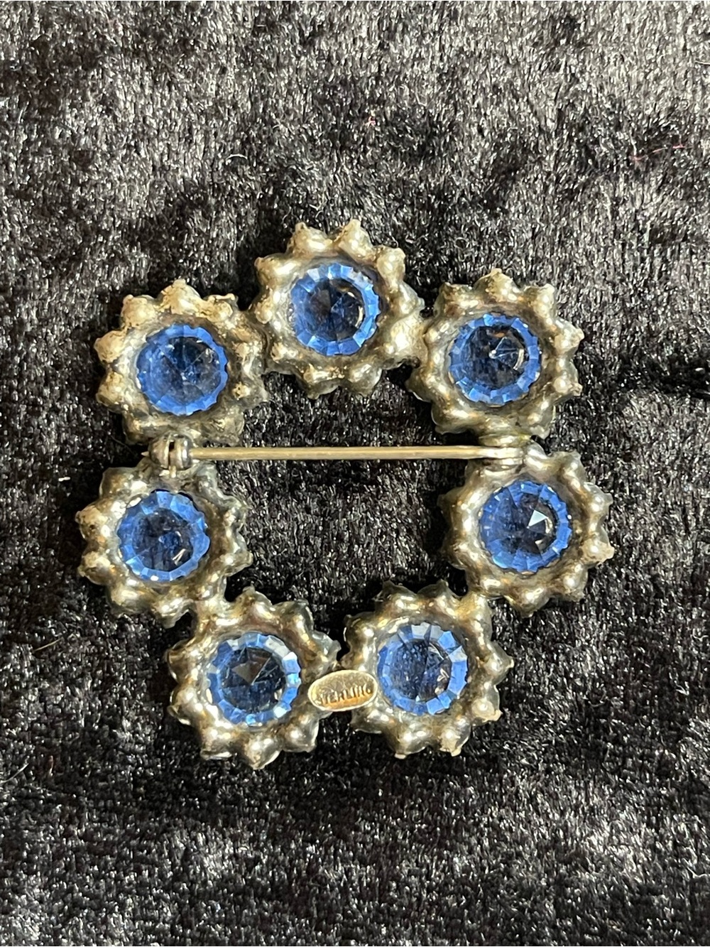 Vintage sterling silver brooch - Picture 2 of 2